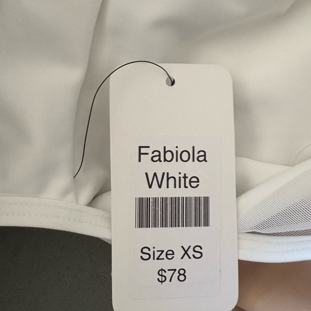 Eleve Dancewear Fabiola White Leotard - Picture 5 of 5